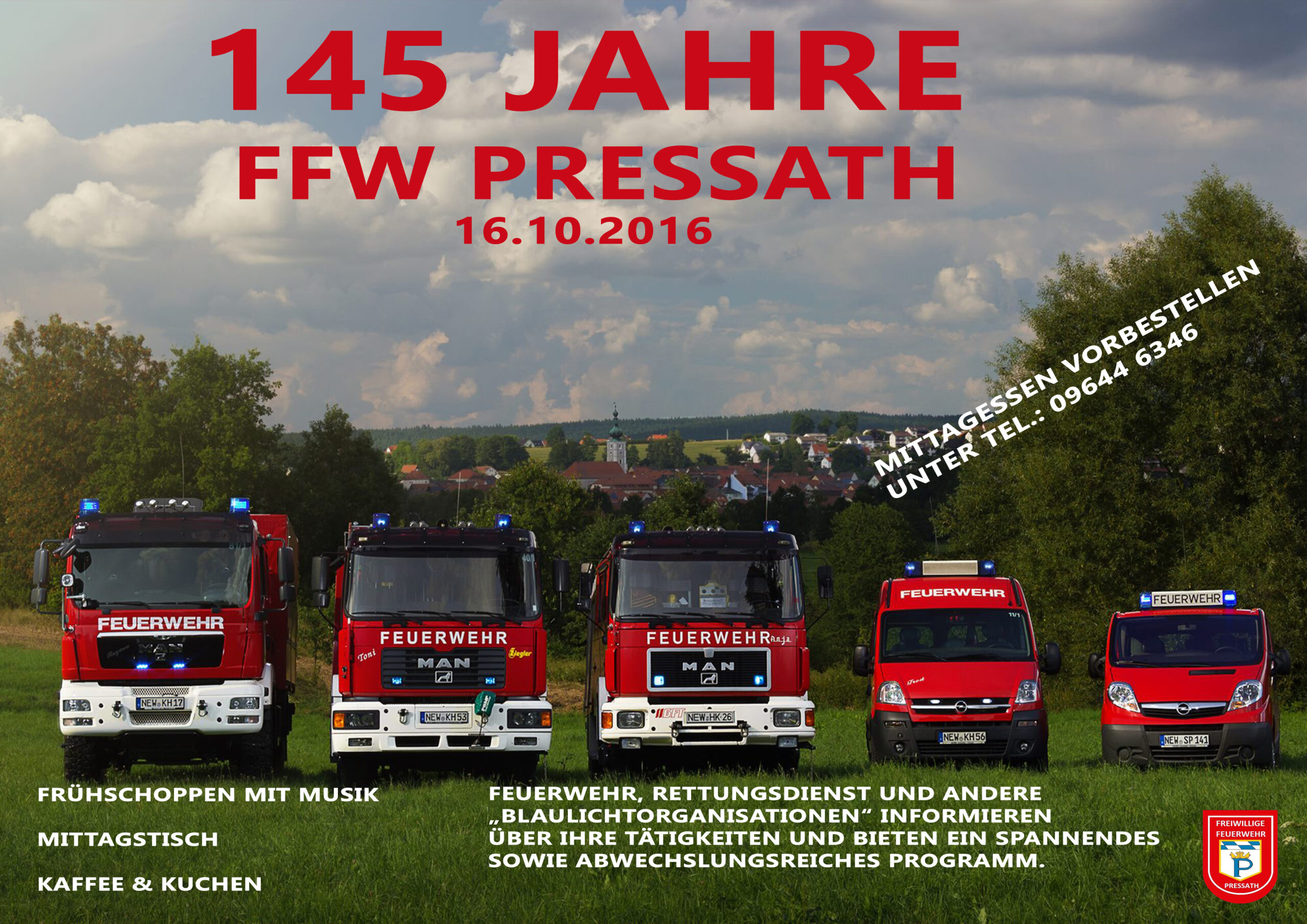 You are currently viewing 145 Jahre FFW Pressath – Ein Grund zum Feiern!